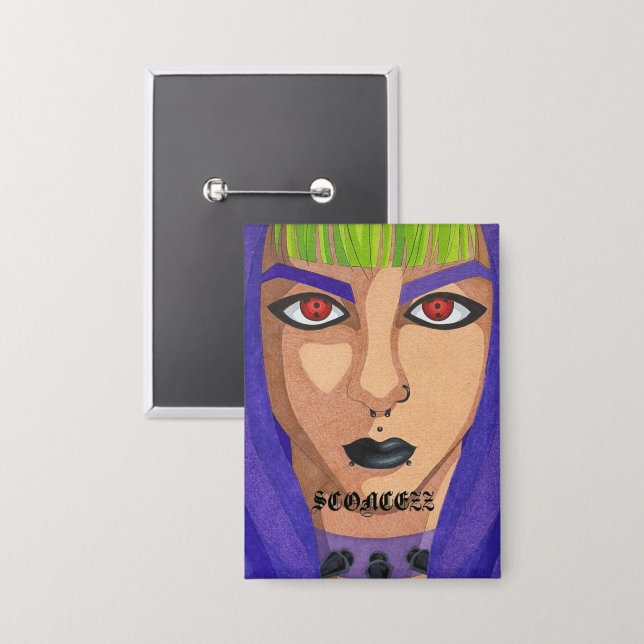 Chapa logo de sconsizz (Anverso/Reverso)