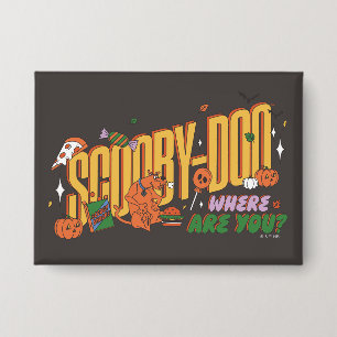 Chapa Logotipo de Scooby-Doo Snack de Halloween
