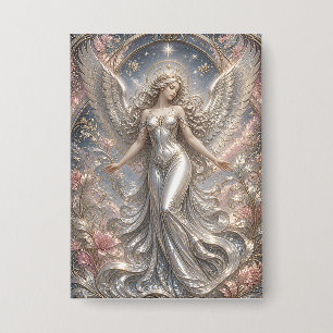 Chapa Lumina Ascendant – Retrato de Ángel Celestial