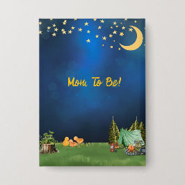 Chapa Mamá estará encantada por acampar Baby Shower temá