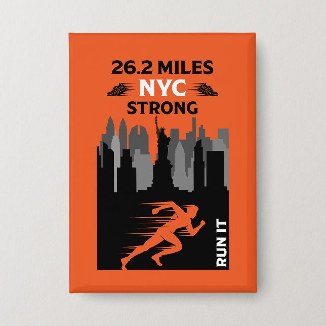 Chapa Marathon Runner New York 26.2 (Anverso)