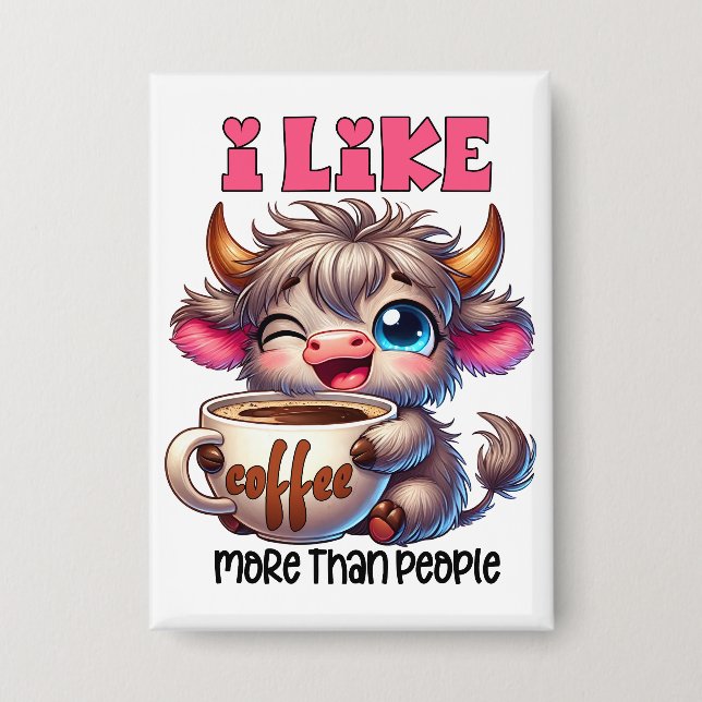 Chapa Me Gusta Más el Café que la Gente  (Anverso)