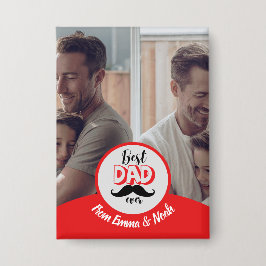 Chapa Mejor Papá del Mundo Regalo Personalizado para el 