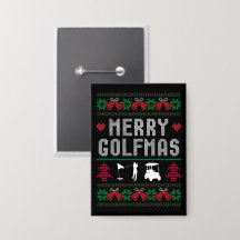 Merry Golfmas Golf Golfing Golfer Navidades feos