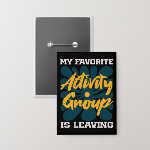 Chapa Mi actividad favorita es irme - Introvertido diver