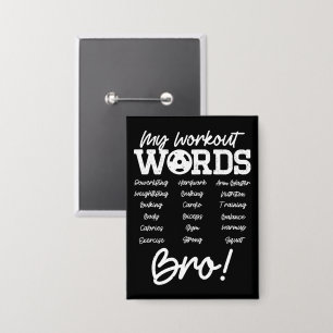 Chapa ¿Mis Palabras Motivadoras? Divertido entrenamiento