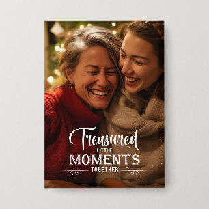 Chapa Momentos Preciados Escritura Blanca