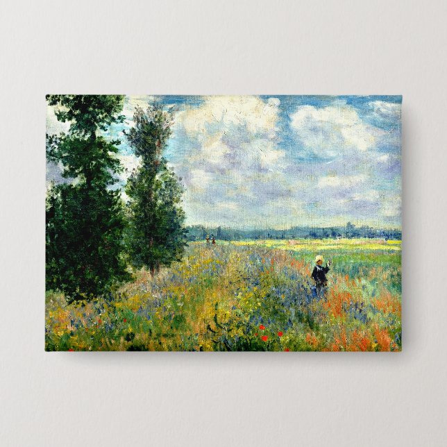Chapa Monet - Campo de amapolas, Argenteuil (Anverso)