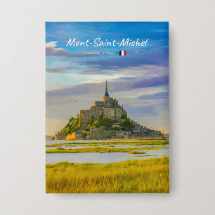 Chapa Mont-Saint-Michel, Francia - Abadía Medieval