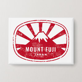 Chapa Monte Fuji Japón Retro 