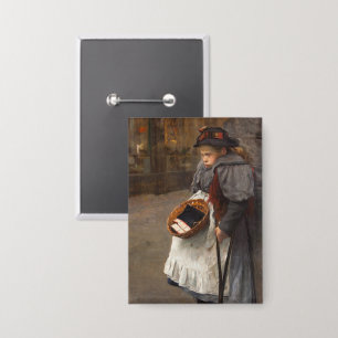 Chapa Niña Cerilla Pobre Golfillo Callejero Pobreza Urba