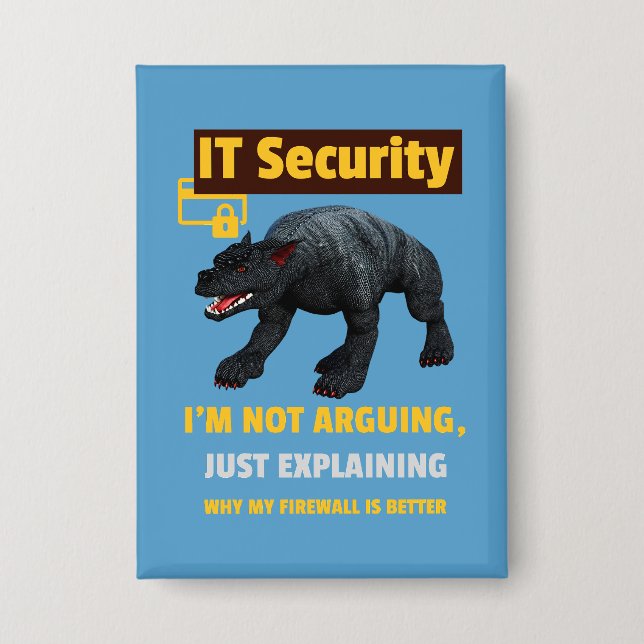 Chapa No estoy discutiendo, sólo explicando divertidas t (Anverso)