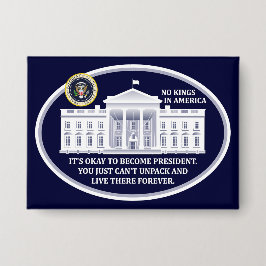 Chapa No Kings in America Button