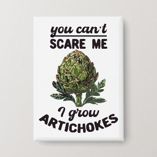 Chapa No puedes asustarme, cita de jardinería