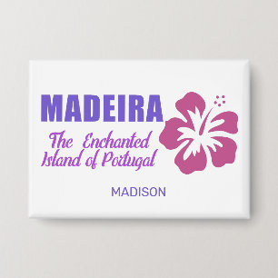 Chapa Nombre personalizado Madeira