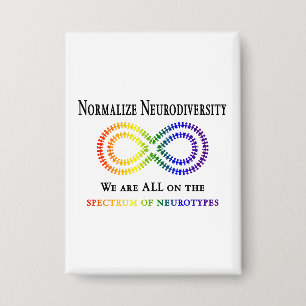 Chapa Normalizar la Neurodiversidad