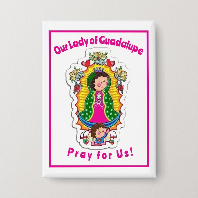 Chapa Nuestra Señora de Guadalupe (Anverso)