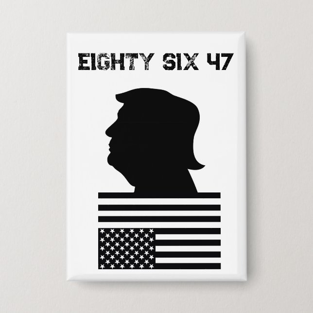 Chapa Ochenta Y Seis 47 Botón/Pin (Anverso)