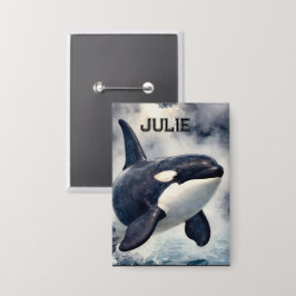 Chapa Orca Olas tormentosas, Personalizado
