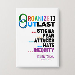 Chapa Organize to Outlast Button