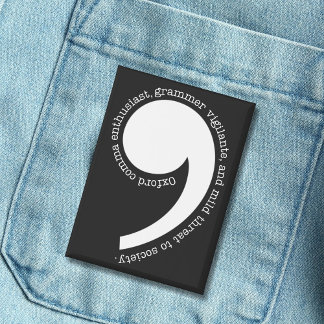 Chapa Oxford Comma Enthusiast