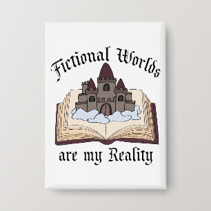 Chapa Palabras ficticias son mi amante del libro de real