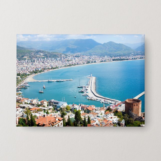 Chapa Panorama de Alanya en Turkiye (Anverso)