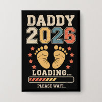 Papa 2026 Cargando Anuncio de Bebé Esperando Papá