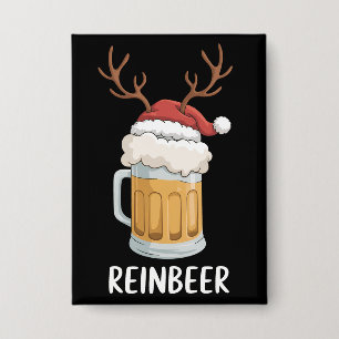Chapa Parejas divertidas Reinbeer Navidad coincidente Ho