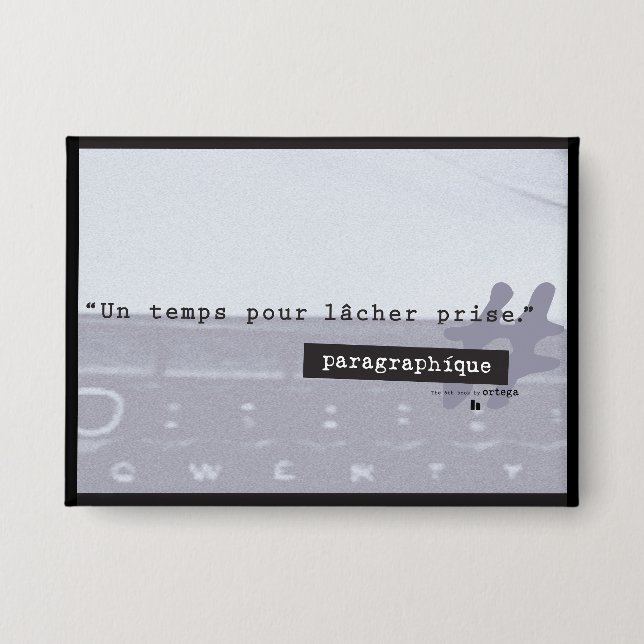 Chapa Párrafo Pin (Anverso)