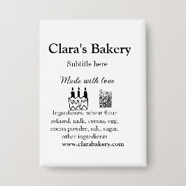 Chapa Pastel de panadería agregar ingredientes hechos co