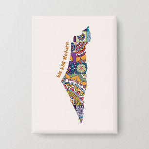 Chapa Patrimonio dentro del mapa de Palestina