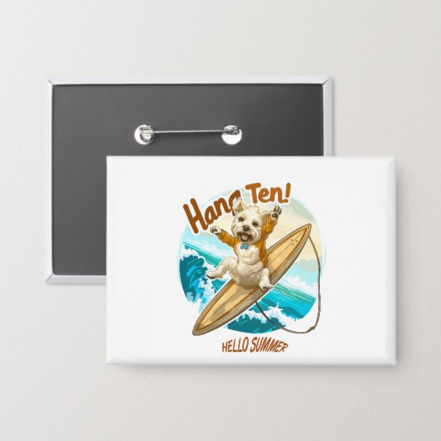 Chapa Pawsitive Summer Swag (Anverso/Reverso)