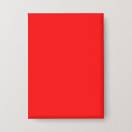 Chapa Personaliza tu propio rectángulo rojo de 2,5" x 3,