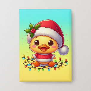 Chapa Personalizado de pato de Navidades particulares Sa
