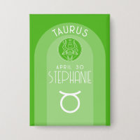 Personalizado Taurus Zodiac Astrología fotográfica