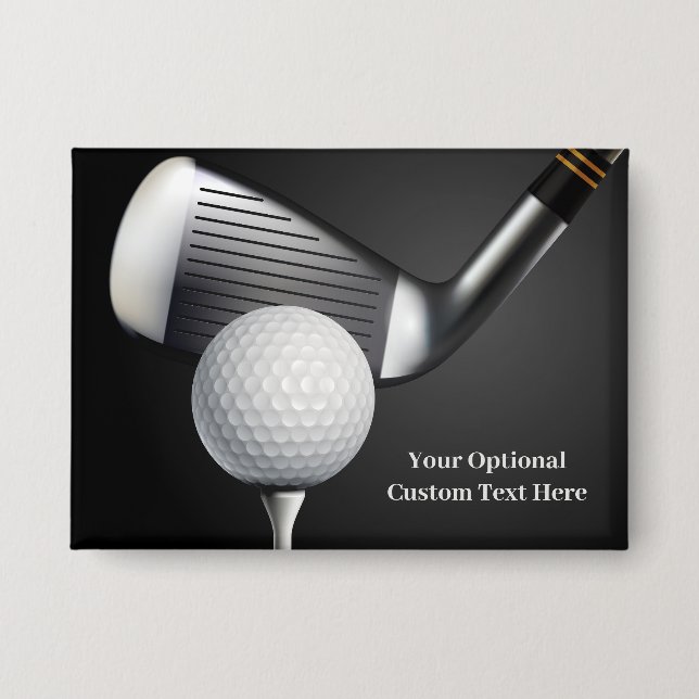 Chapa Personalizado Text Golf (Anverso)