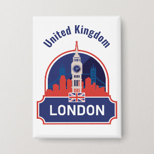 Chapa Personalizado Textos Londres