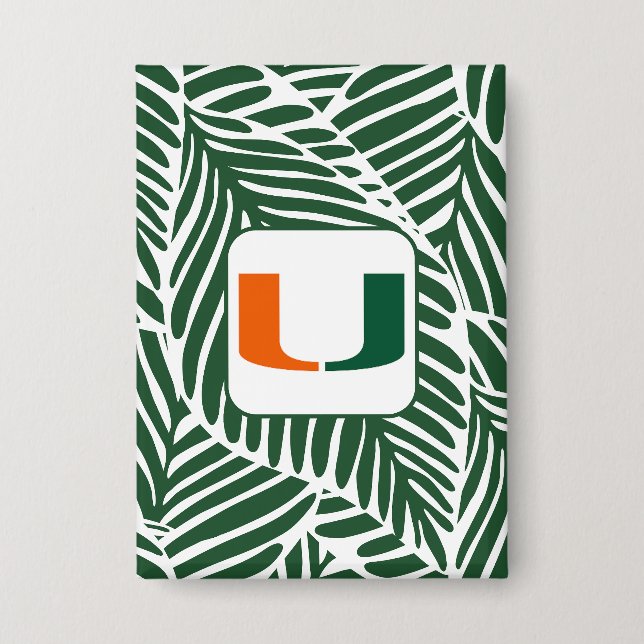 Chapa Pin de la Universidad de Miami (Anverso)