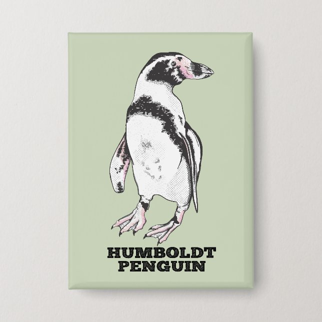 Chapa Pingüino Humboldt (Anverso)