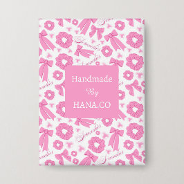 Chapa Pink Girly Scrunchies Pattern Cute Hair Accessory