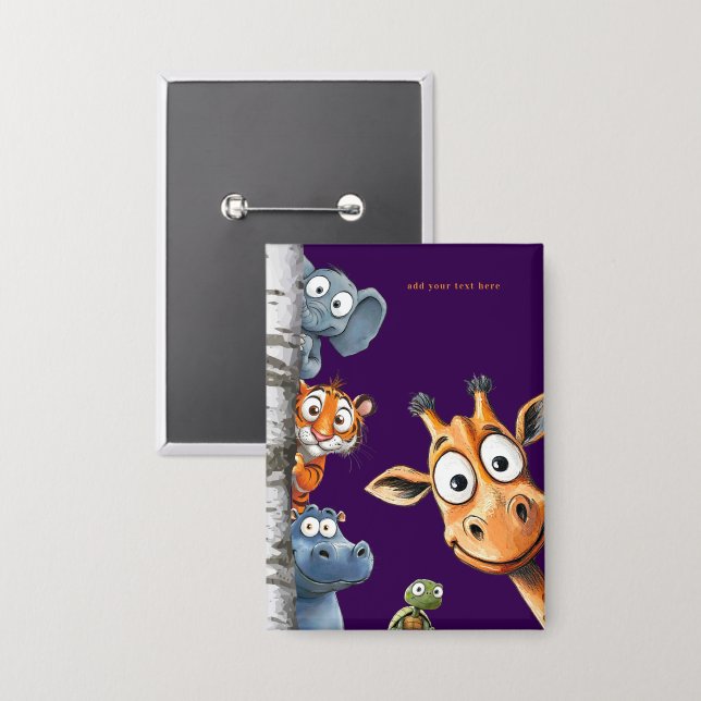 Chapa Playas de criaturas forestales Diseño de Plaza Púr (Anverso/Reverso)