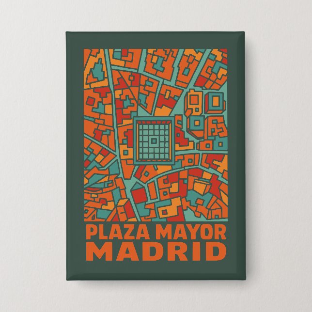 Chapa Plaza Mayor de Madrid (Anverso)