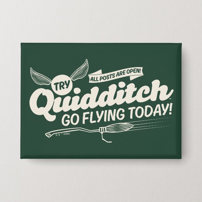 Chapa POSTER de contratación de QUIDDITCH™ (Anverso)