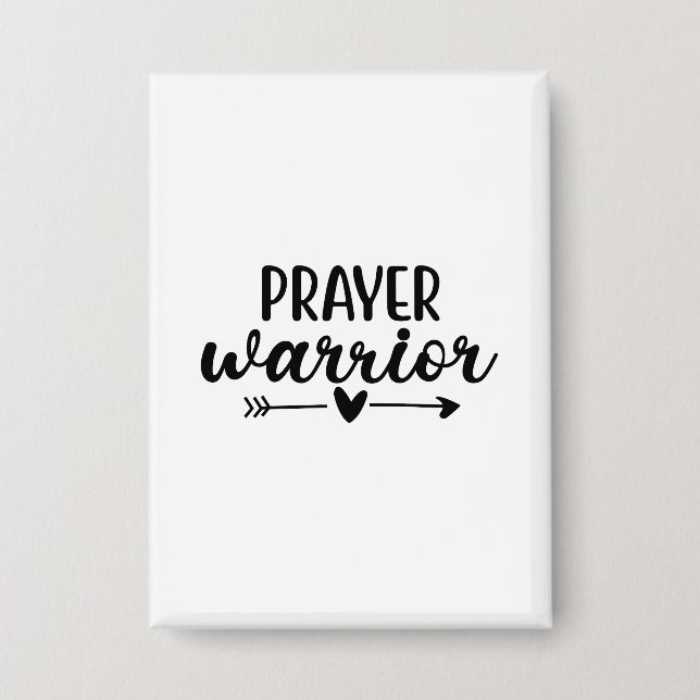 Chapa Prayer Warrior  (Anverso)