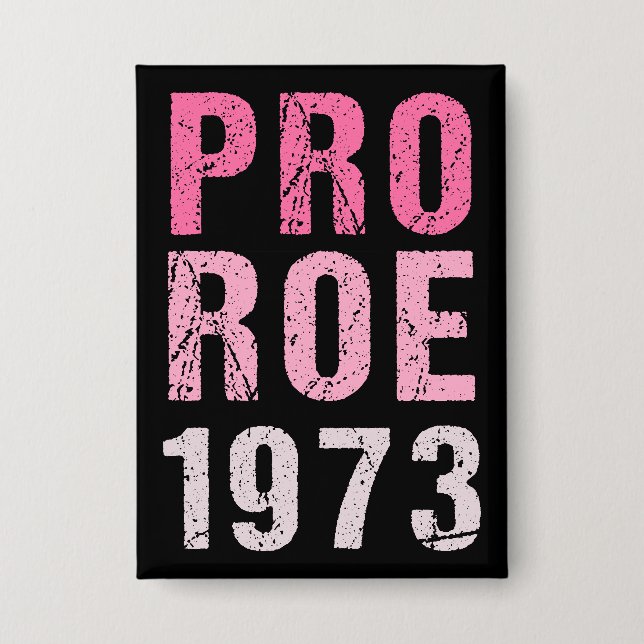 Chapa Pro Roe 1973 (Anverso)