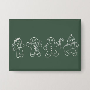 Chapa Profesor de pan de jengibre Navidad Fiesta Profeso