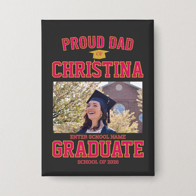 Chapa Proud dad parent of student of class of 2025 (Anverso)