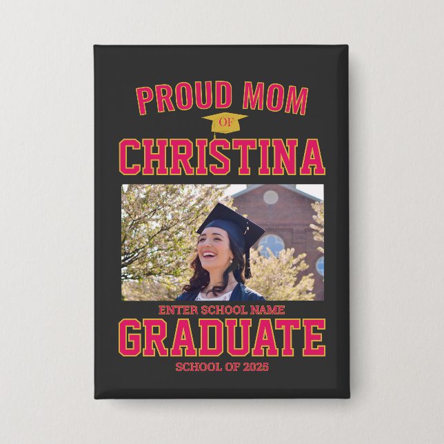 Chapa Proud mom parent of student of class of 2025 (Anverso)