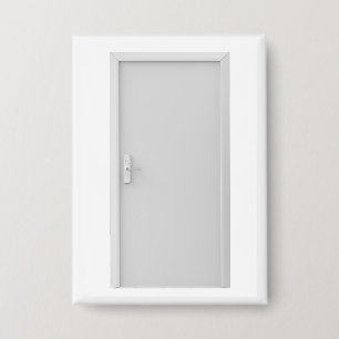 Chapa Puerta blanca con cerradura de puerta inteligente